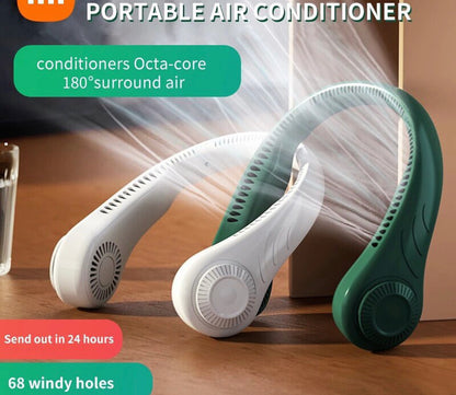 Portable Neck Foldable Cooling Fan for Summers