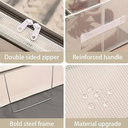 1 Pc Foldable Shoes Storage Dustproof Organizer