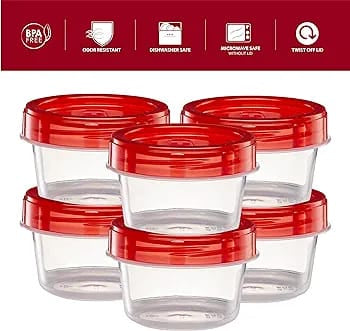 10 Pcs Storage Airtight Jars with Lids