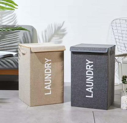 Laundry Basket with Lid (Best Quality)