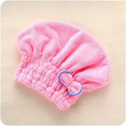 Bow Water Absorbant Hair Cap Towel