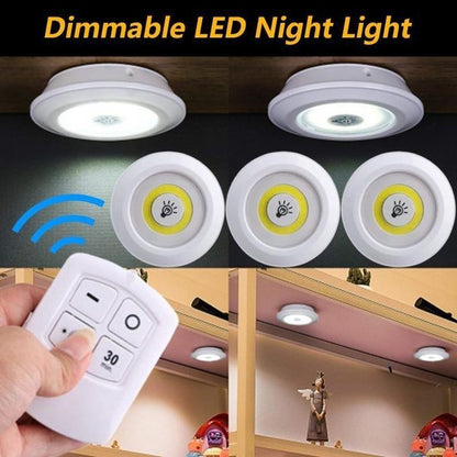 Pack of 3 Led Lights Set with Remote