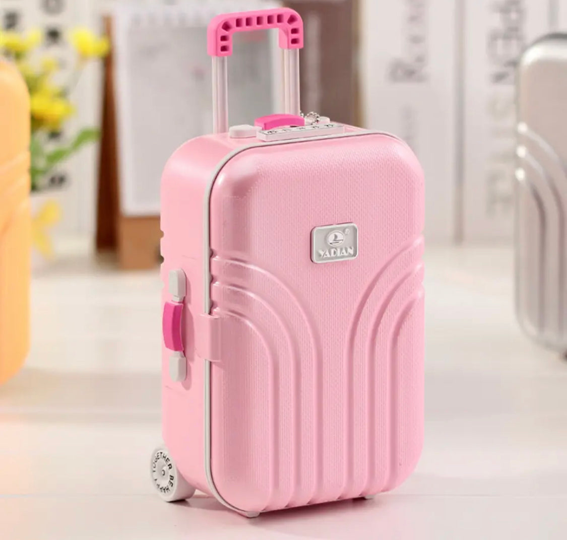 Suitcase Trolley Jewellery Organizer