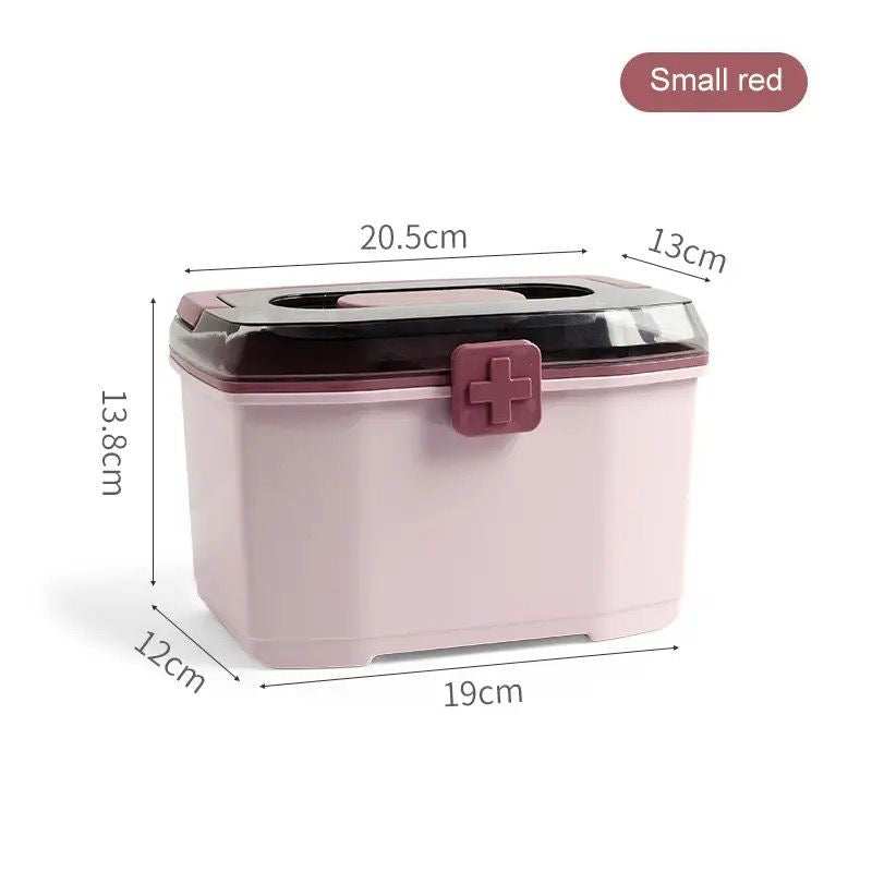 2 Layer Medicine Storage Box