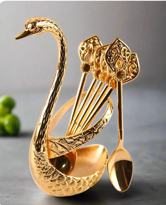 Golden Metal Duck Spoons Best Quality