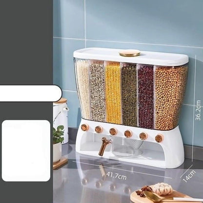 10 Kg Rice Storage Cereal Dispenser