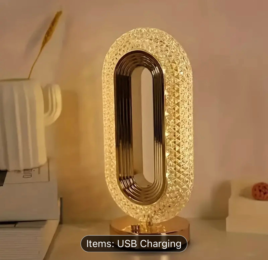 Rechargeable 3 Modes Lamp with Touch Sensor