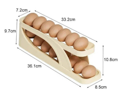 2 Layer Automatic Rolling Egg Tray