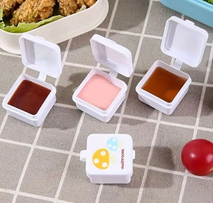 4 Pcs Sauce and Ketchup Containers