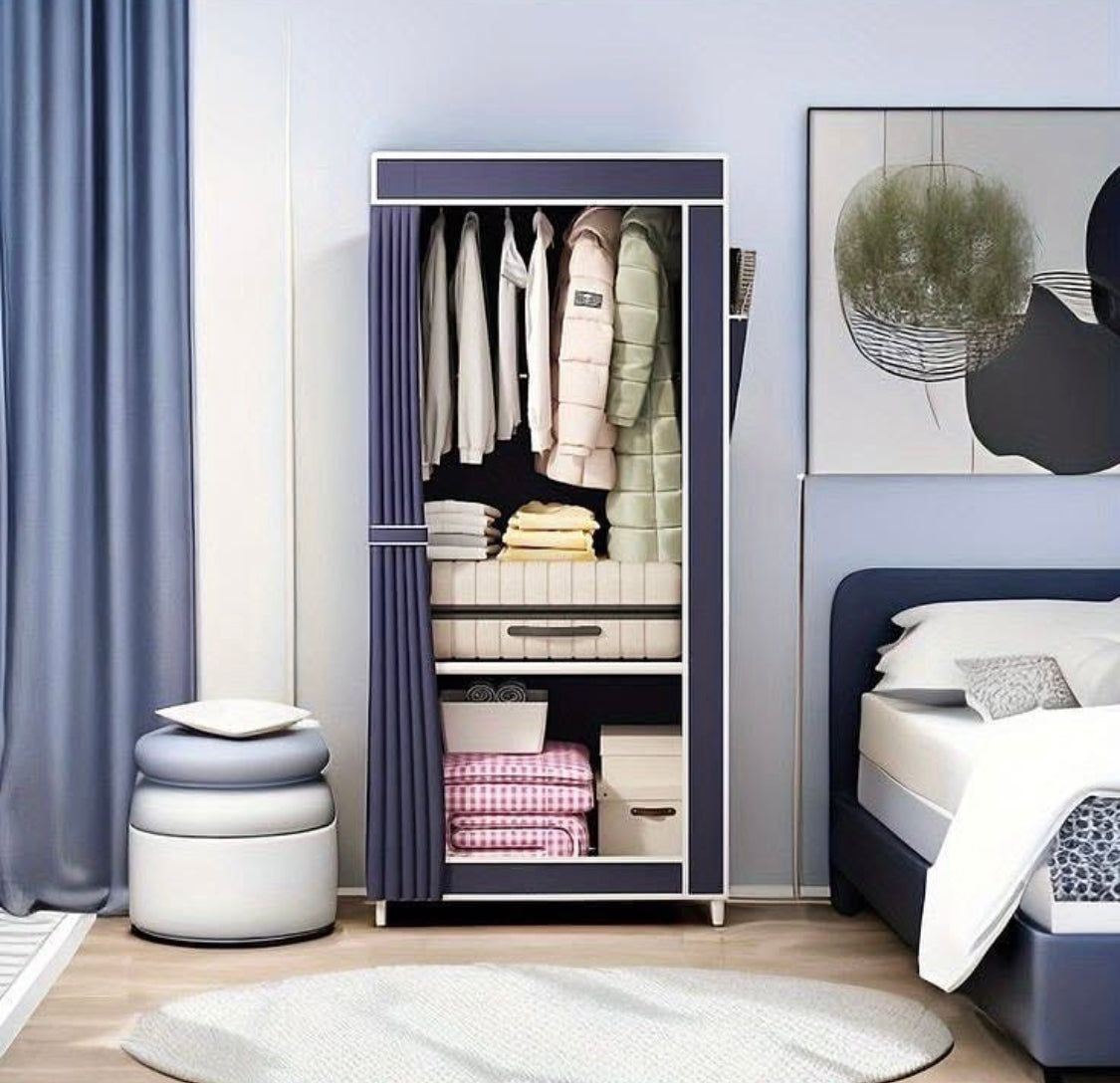 Dust proof Large Capacity Foldable Non-Woven Wardrobe