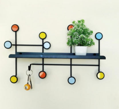 Wall-Mounted Metal Key Holder