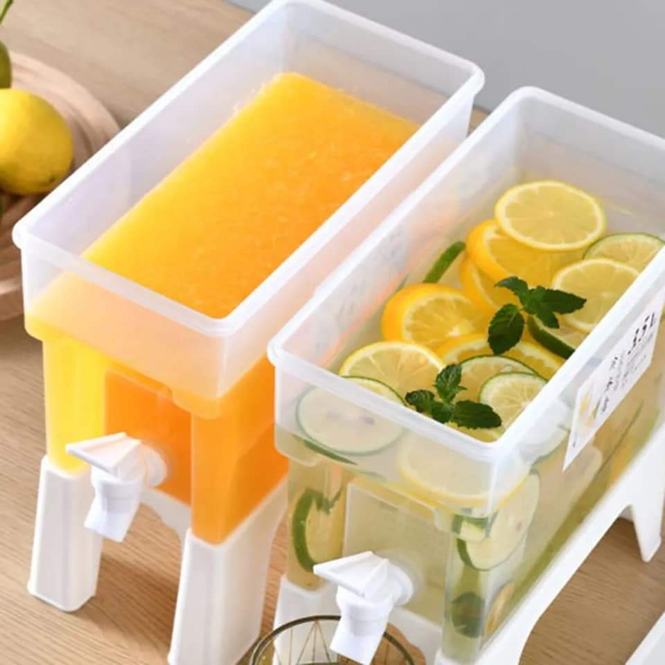 Large Capacity Juice Dispenser with Stand