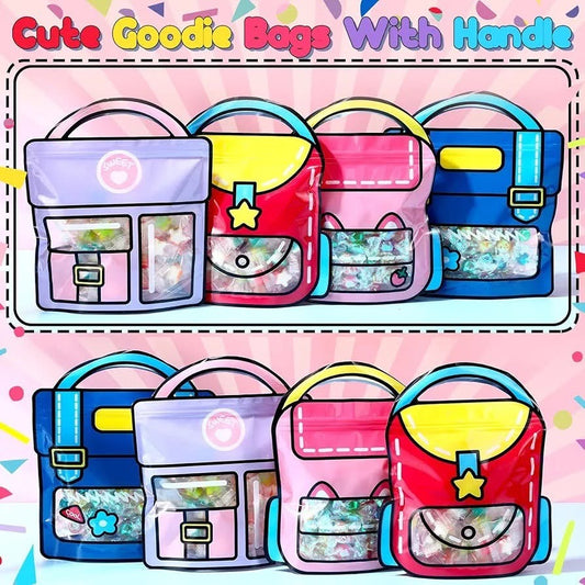 4 Pcs Ziplock Gift Bags for Kids