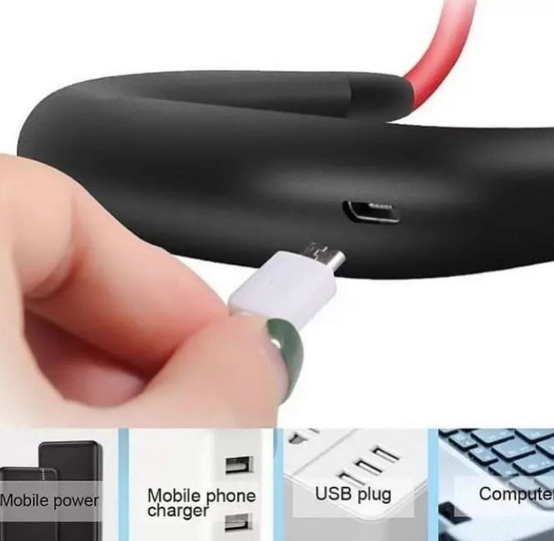 Portable Neck Band Fan