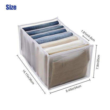 7 Grids Clothes Organizer (Best Quality)