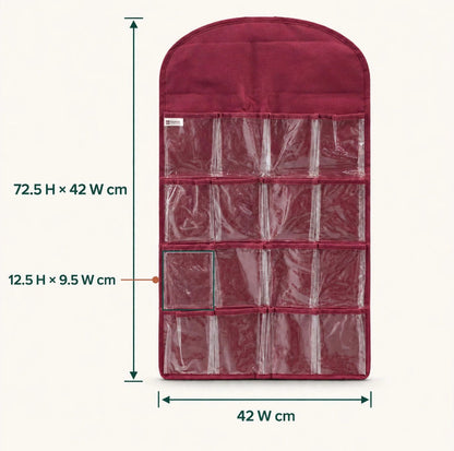 Multipurpose 16 Pockets Hanging Organizer