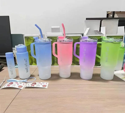 3 Pcs Tumblers Water Bottles Set