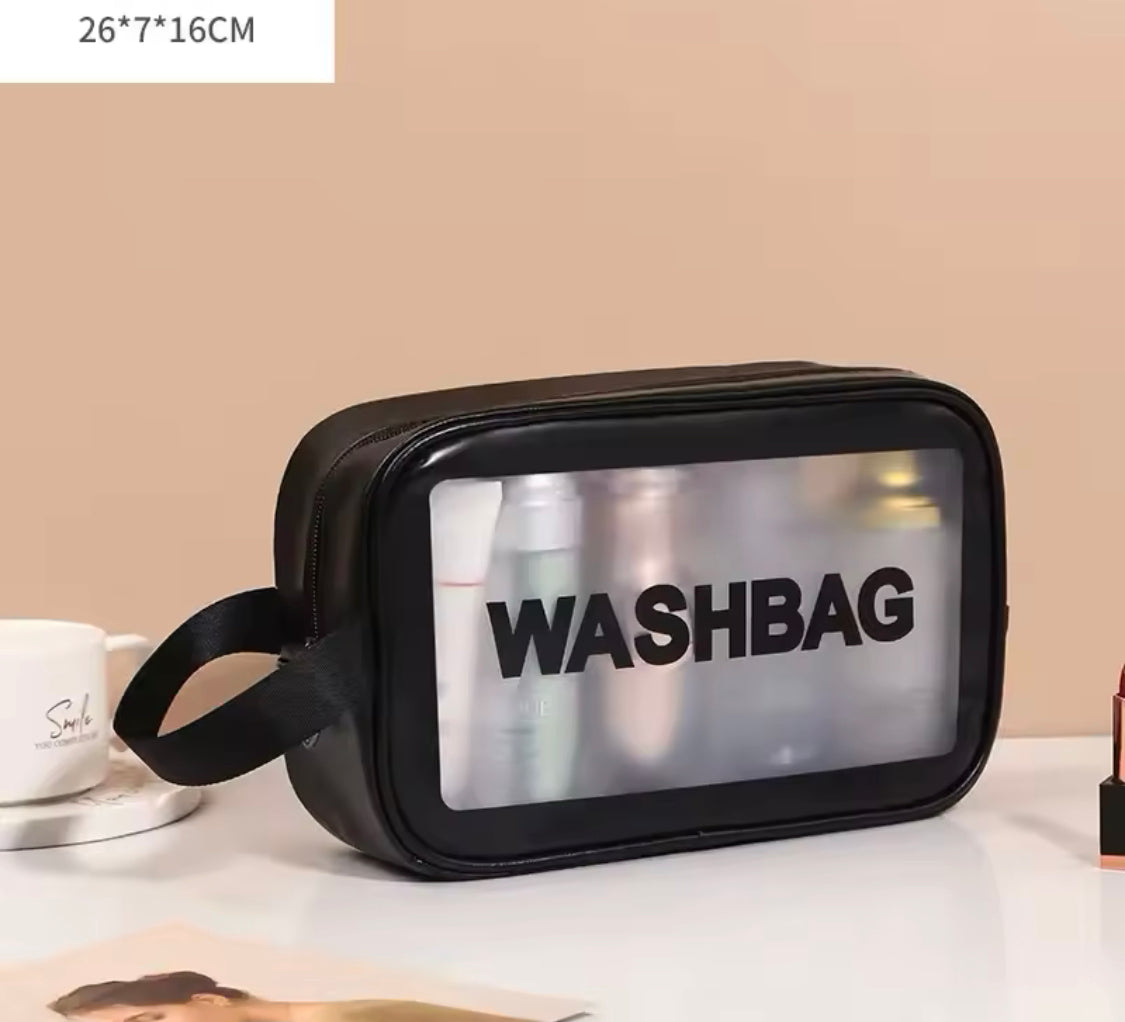 Single Zip Cosmetic Makeup Pouch