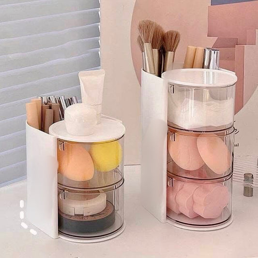 3 Layer Makeup Brush Holder