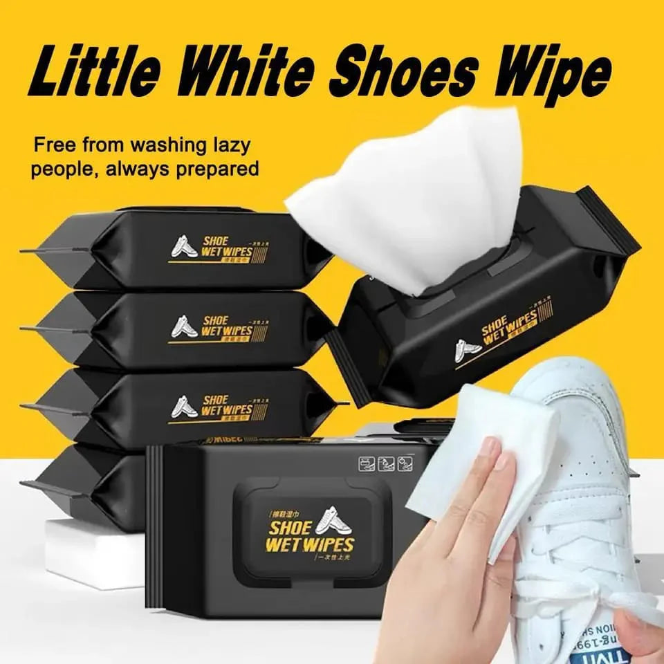 80 Pcs Shoe Shine Wipes