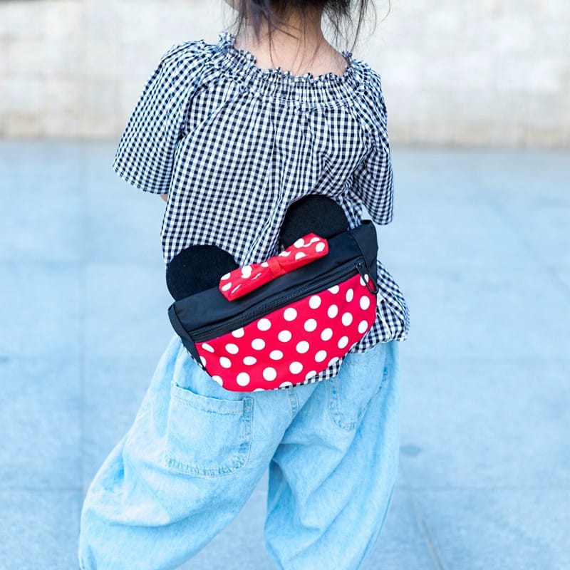 Minnie Kids Waist Bag with Adjustable Strap