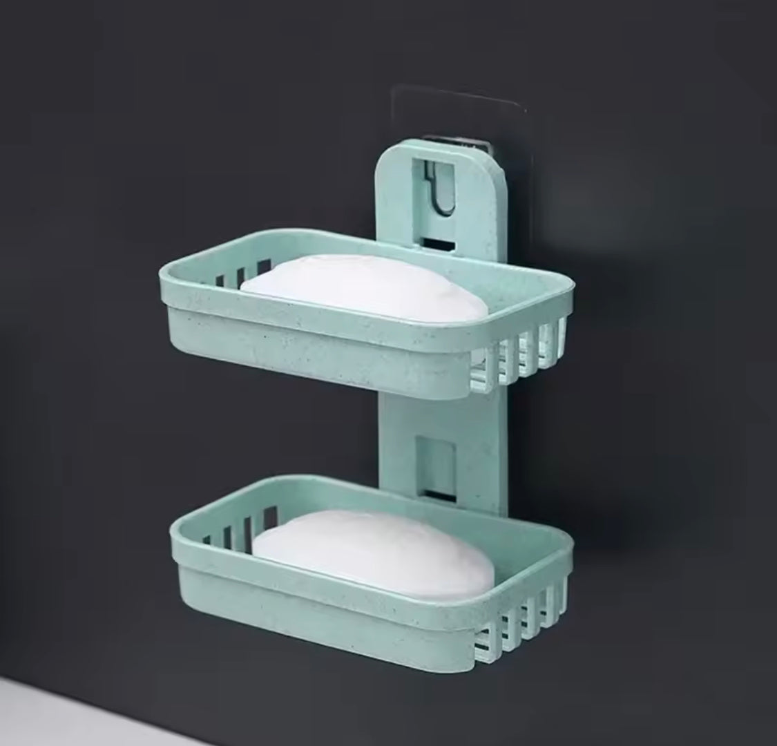 Double layer Wall Soap Dish
