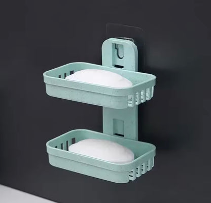 Double layer Wall Soap Dish