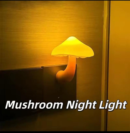 Led Mushroom Light Night Lamp