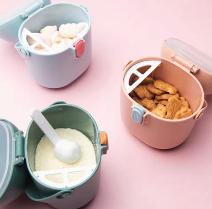 Portable Airtight Milk Powder Storage Box