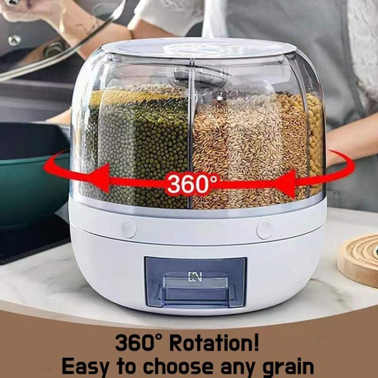 360 Rotating Rice Cereal Dispenser