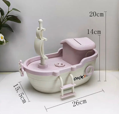 Ship Shape Money Box Saving Bank