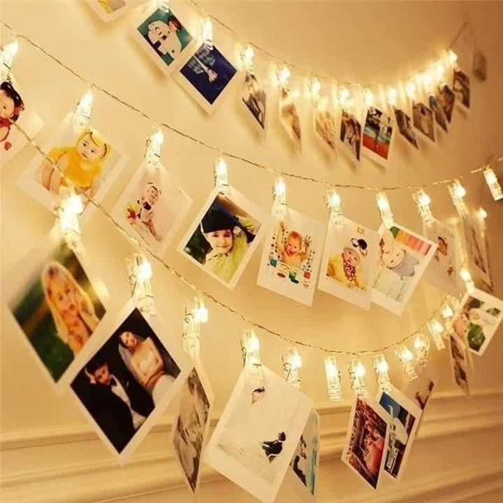 20 LED Photo Clip Holder String lights