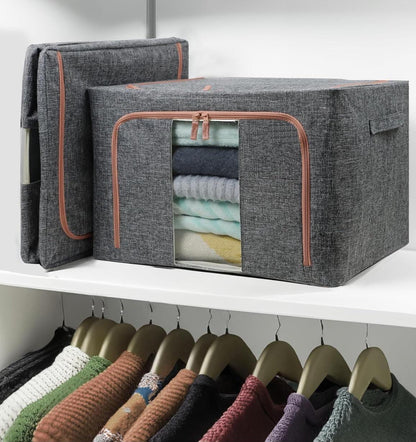 66 Litre Foldable Clothes Storage Box