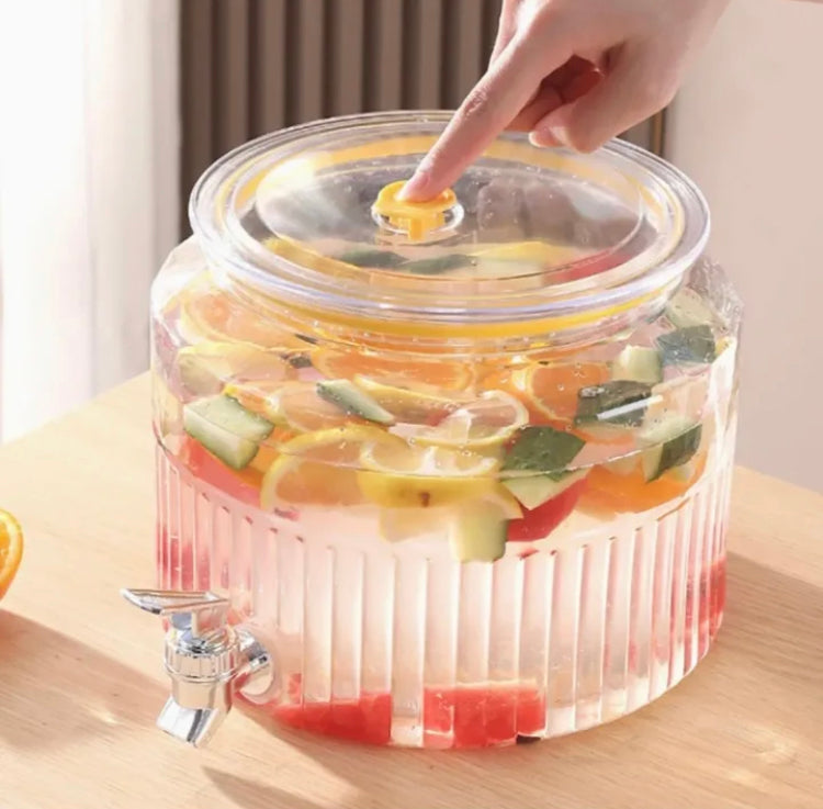 Acrylic Round Juice Dispenser