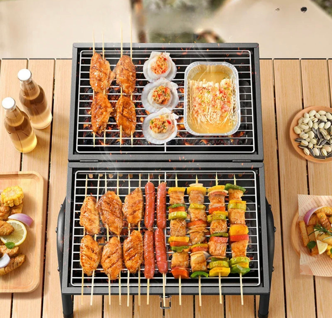 Multifunctional Foldable Barbecue Grill