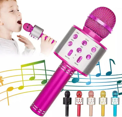 New Kids Mic With Bluetooth Speaker Rechargeable