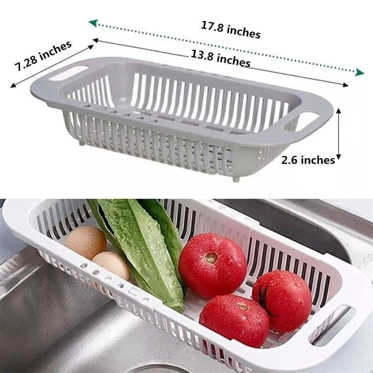 Adjustable Dish Drying Basket