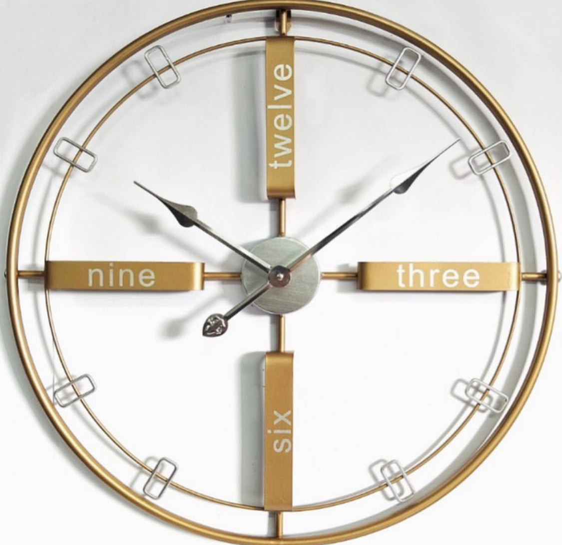 New Collection Of Metal Wall Clocks For Home Decor