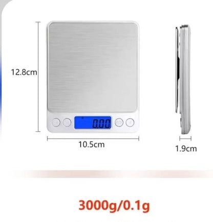 Digital Kitchen Scale with Lcd Display 3000g/0.1g