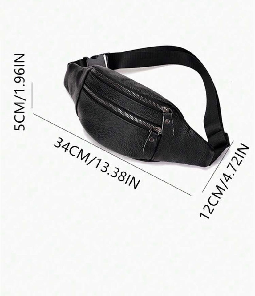 Mens Travel Crossbody Waist Bag