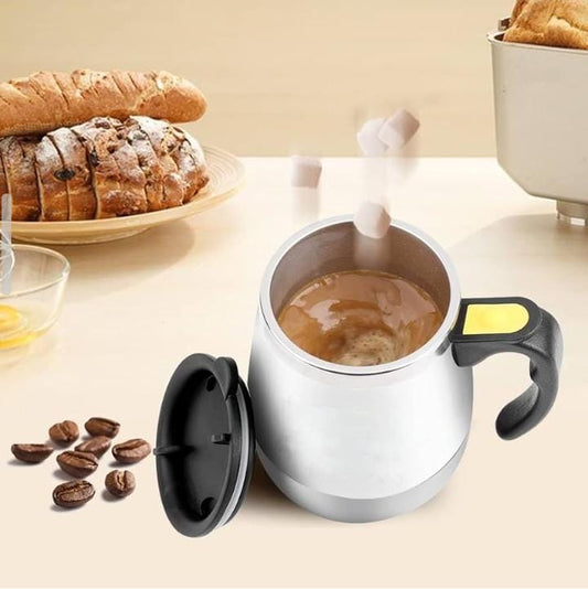 500ml Automatic Stainless Steel Self Stirring Mug