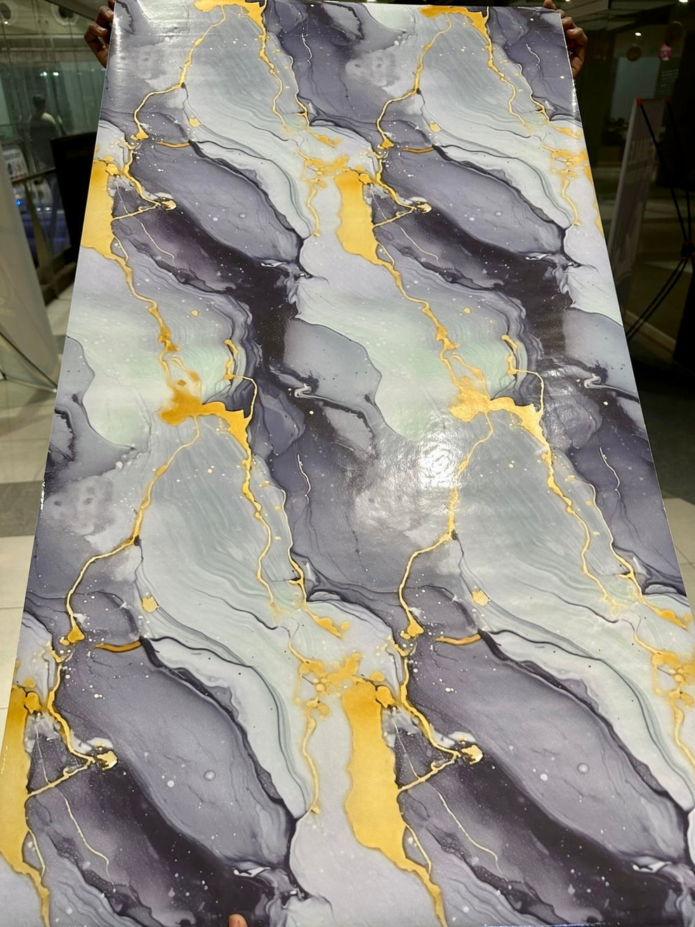 Wall Marble Sheets for Home Decoration (60cm*2m)