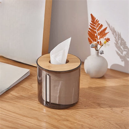 Round Design Table Tissue Box
