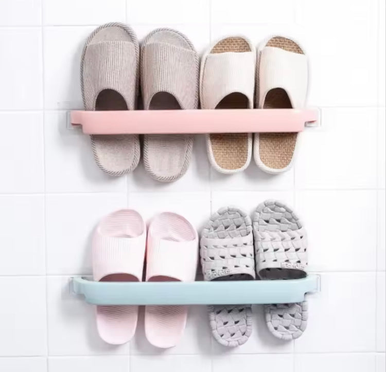 Wall-Mounted Towel and Shoes Holder
