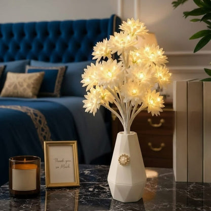 Led White Tree Lamp for Home Decor