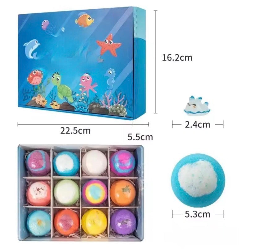 Kids Bubble Bath Gift (Toys Inside)