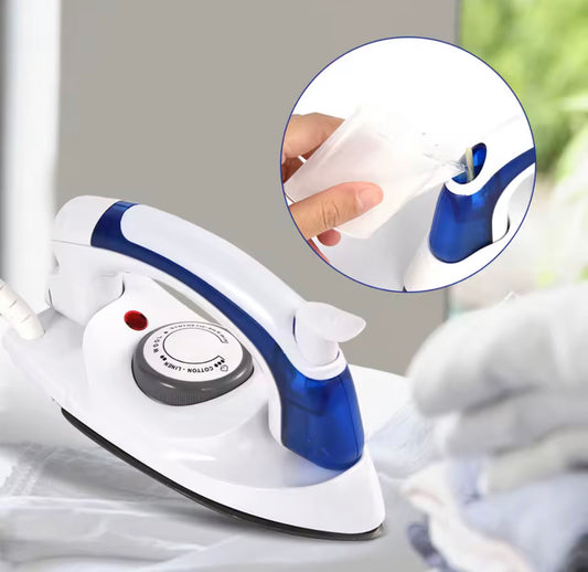 Travel Foldable Water Spray Steam Iron