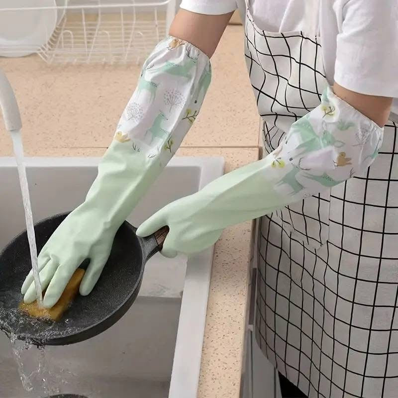 Big size Dishwashing Gloves
