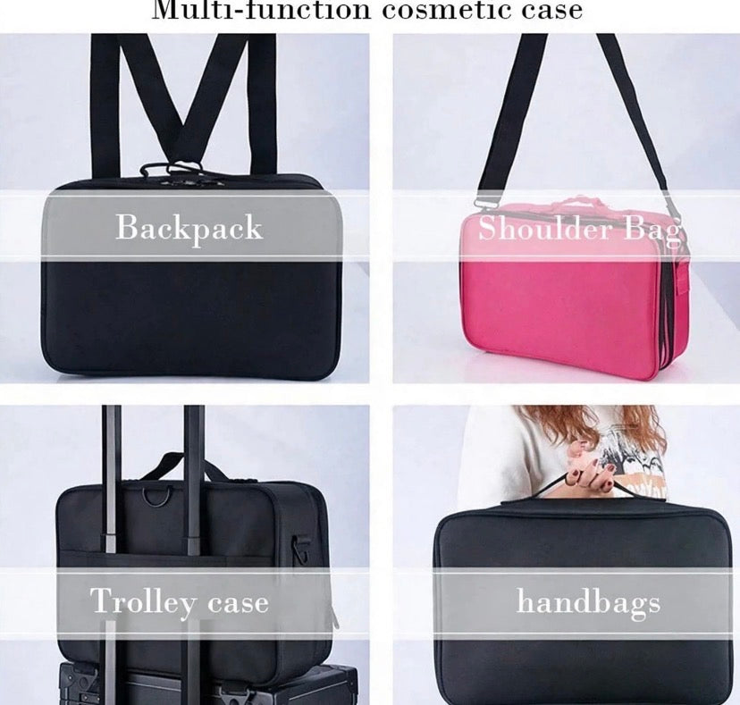 3 Layer Large Capacity Makeup Vanity Bag