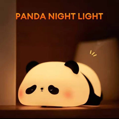 Rechargeable Silicone Panda Night Lamp